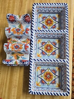 Taco Night Set - Dip Tray + Taco Holders